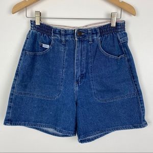 Vintage Lee High Waisted Denim Mom Shorts